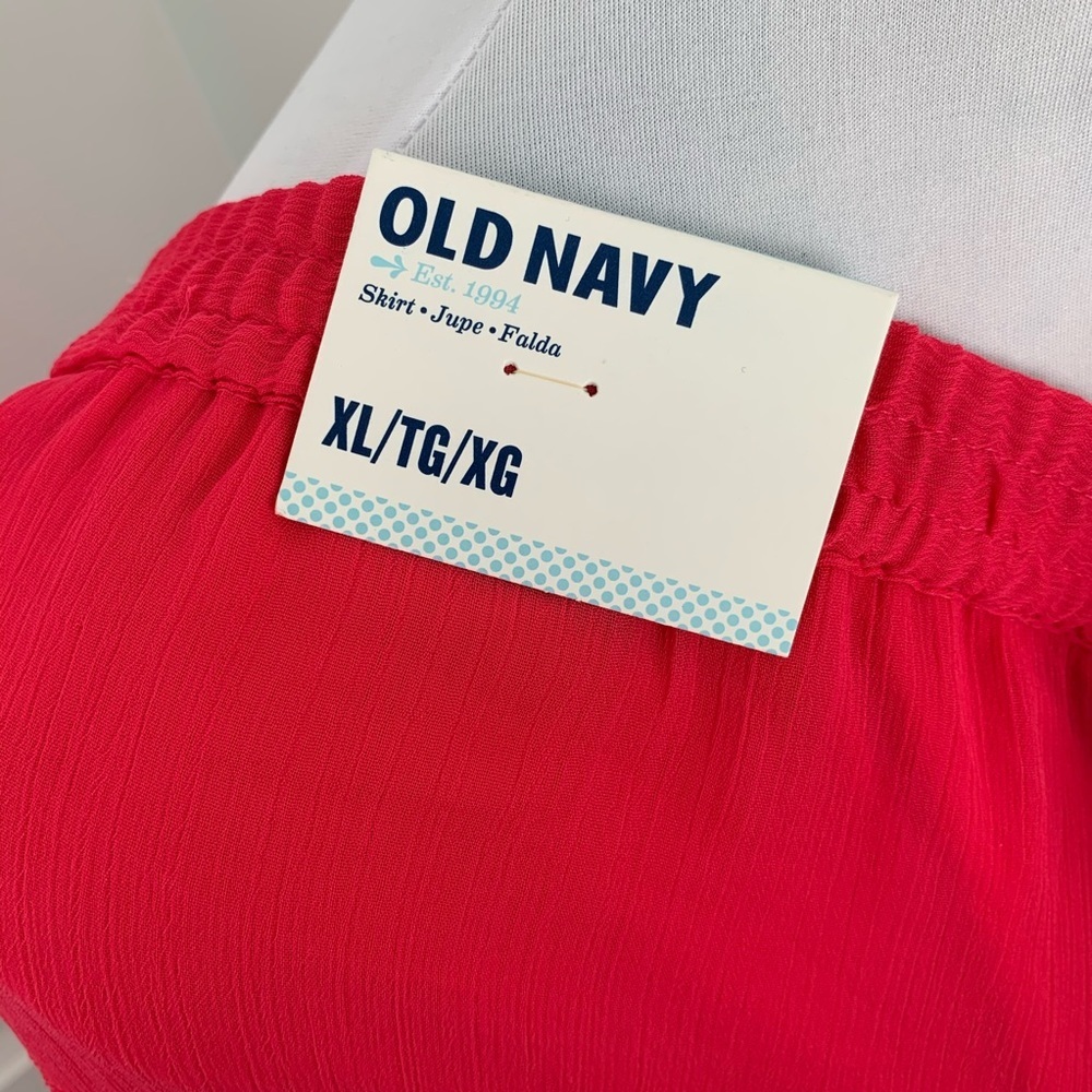 XL Old Navy Pink Lined Skirt - NWT - Picture 4 of 6